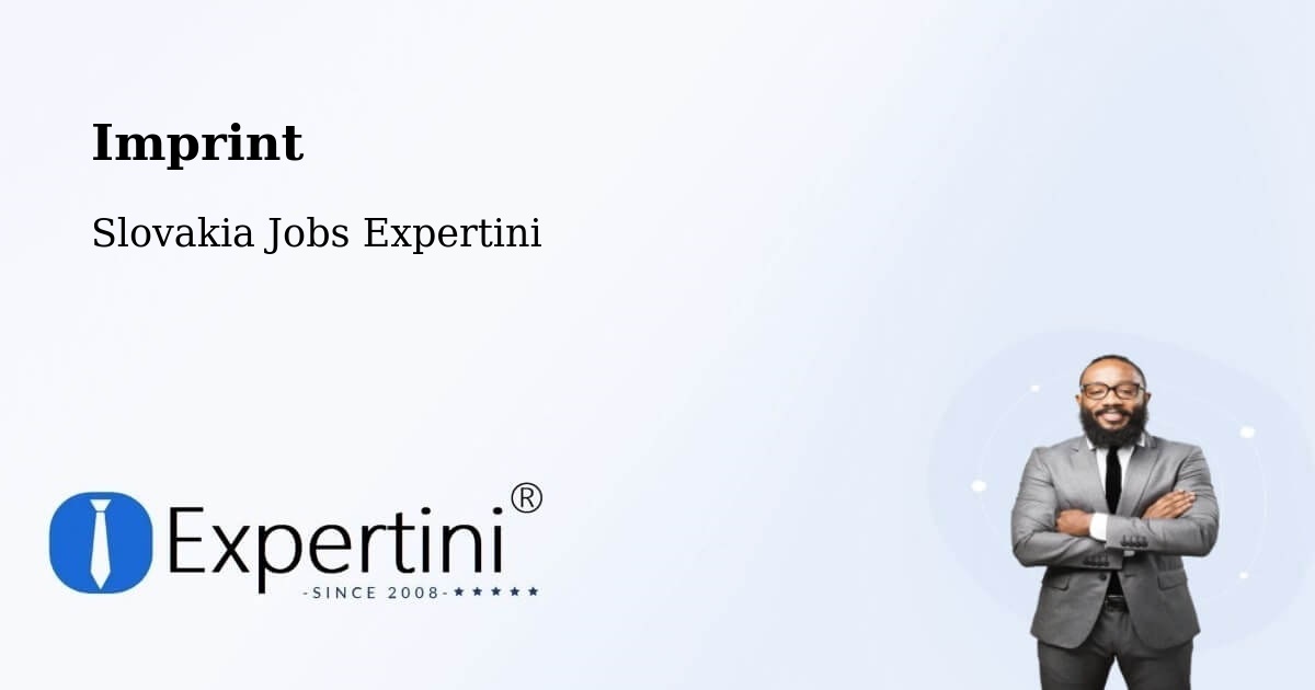 Imprint – Okres Rožňava - Slovakia Jobs Expertini